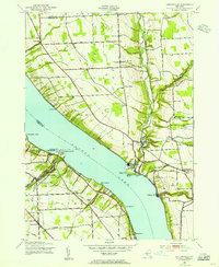 Download a high-resolution, GPS-compatible USGS topo map for Ludlowville, NY (1956 edition)