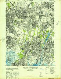 Download a high-resolution, GPS-compatible USGS topo map for Lynbrook, NY (1947 edition)