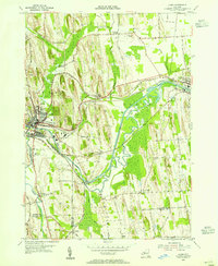 Download a high-resolution, GPS-compatible USGS topo map for Lyons, NY (1955 edition)