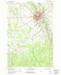 Download a high-resolution, GPS-compatible USGS topo map for Malone, NY (1988 edition)