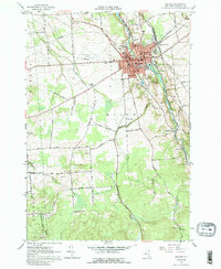 Download a high-resolution, GPS-compatible USGS topo map for Malone, NY (1988 edition)