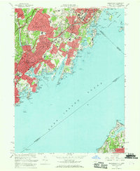 Download a high-resolution, GPS-compatible USGS topo map for Mamaroneck, NY (1969 edition)