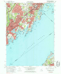 Download a high-resolution, GPS-compatible USGS topo map for Mamaroneck, NY (1985 edition)