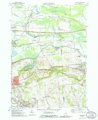 preview thumbnail of historical topo map of Onondaga County, NY in 1973