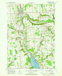 Download a high-resolution, GPS-compatible USGS topo map for Marcellus, NY (1966 edition)