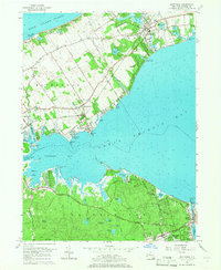 Download a high-resolution, GPS-compatible USGS topo map for Mattituck, NY (1966 edition)