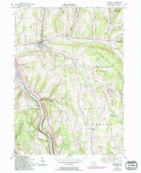 Download a high-resolution, GPS-compatible USGS topo map for Mc Graw, NY (1994 edition)