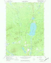 Download a high-resolution, GPS-compatible USGS topo map for Meacham Lake, NY (1984 edition)