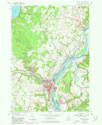 Download a high-resolution, GPS-compatible USGS topo map for Mechanicville, NY (1980 edition)