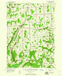 Download a high-resolution, GPS-compatible USGS topo map for Mecklenburg, NY (1960 edition)