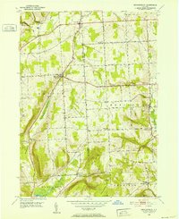 Download a high-resolution, GPS-compatible USGS topo map for Mecklenburg, NY (1952 edition)