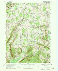 Download a high-resolution, GPS-compatible USGS topo map for Mecklenburg, NY (1971 edition)