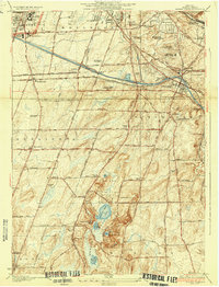 Download a high-resolution, GPS-compatible USGS topo map for Mendon Ponds, NY (1935 edition)