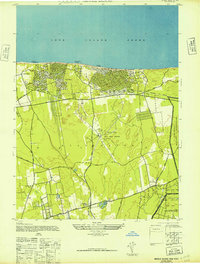 Download a high-resolution, GPS-compatible USGS topo map for Middle Island, NY (1947 edition)