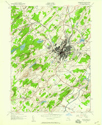 Download a high-resolution, GPS-compatible USGS topo map for Middletown, NY (1959 edition)