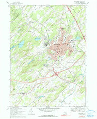Download a high-resolution, GPS-compatible USGS topo map for Middletown, NY (1990 edition)