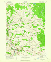 Download a high-resolution, GPS-compatible USGS topo map for Middleville, NY (1960 edition)