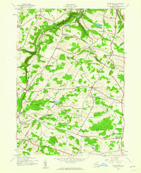 Download a high-resolution, GPS-compatible USGS topo map for Millers Mills, NY (1960 edition)