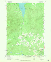 preview thumbnail of historical topo map of Clinton County, NY in 1968