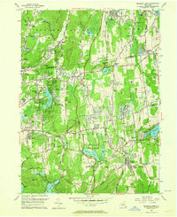 preview thumbnail of historical topo map of Westchester County, NY in 1956