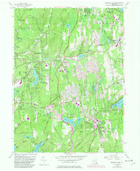 Download a high-resolution, GPS-compatible USGS topo map for Mohegan Lake, NY (1981 edition)