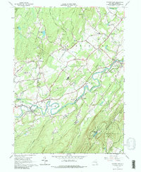 Download a high-resolution, GPS-compatible USGS topo map for Mohonk Lake, NY (1988 edition)