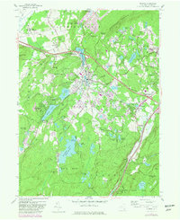 Download a high-resolution, GPS-compatible USGS topo map for Monroe, NY (1981 edition)
