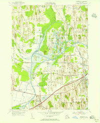 Download a high-resolution, GPS-compatible USGS topo map for Montezuma, NY (1956 edition)