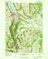 Download a high-resolution, GPS-compatible USGS topo map for Montour Falls, NY (1966 edition)