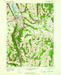 Download a high-resolution, GPS-compatible USGS topo map for Montour Falls, NY (1961 edition)