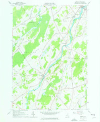 Download a high-resolution, GPS-compatible USGS topo map for Morley, NY (1976 edition)