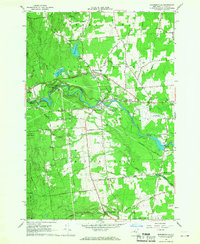 Download a high-resolution, GPS-compatible USGS topo map for Morrisonville, NY (1968 edition)