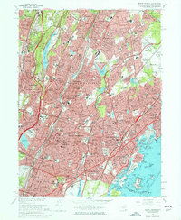 Download a high-resolution, GPS-compatible USGS topo map for Mount Vernon, NY (1977 edition)