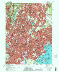 Download a high-resolution, GPS-compatible USGS topo map for Mount Vernon, NY (1979 edition)