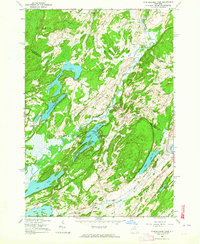 Download a high-resolution, GPS-compatible USGS topo map for Muskellunge Lake, NY (1964 edition)