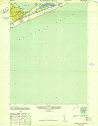 Download a high-resolution, GPS-compatible USGS topo map for Napeague Beach, NY (1947 edition)