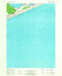 Download a high-resolution, GPS-compatible USGS topo map for Napeague Beach, NY (1966 edition)