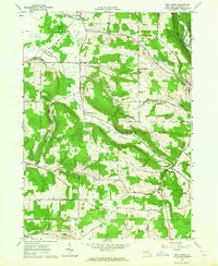 Download a high-resolution, GPS-compatible USGS topo map for New Albion, NY (1964 edition)