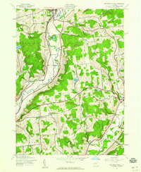 Download a high-resolution, GPS-compatible USGS topo map for New Berlin South, NY (1960 edition)