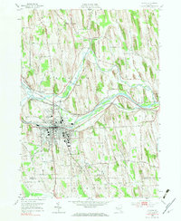 Download a high-resolution, GPS-compatible USGS topo map for Newark, NY (1971 edition)