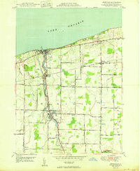 Download a high-resolution, GPS-compatible USGS topo map for Newfane, NY (1950 edition)