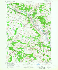 Download a high-resolution, GPS-compatible USGS topo map for Newport, NY (1968 edition)