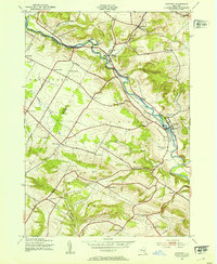 Download a high-resolution, GPS-compatible USGS topo map for Newport, NY (1953 edition)
