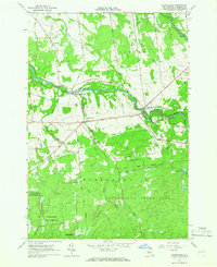 Download a high-resolution, GPS-compatible USGS topo map for Nicholville, NY (1966 edition)