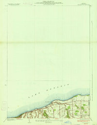 preview thumbnail of historical topo map of Monroe County, NY in 1934