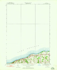 Download a high-resolution, GPS-compatible USGS topo map for Ninemile Point, NY (1965 edition)