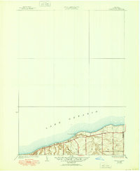 Download a high-resolution, GPS-compatible USGS topo map for Ninemile Point, NY (1950 edition)
