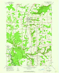 Download a high-resolution, GPS-compatible USGS topo map for North Collins, NY (1962 edition)