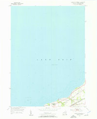 Download a high-resolution, GPS-compatible USGS topo map for North Of Dunkirk, NY (1956 edition)