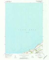 preview thumbnail of historical topo map of Chautauqua County, NY in 1955